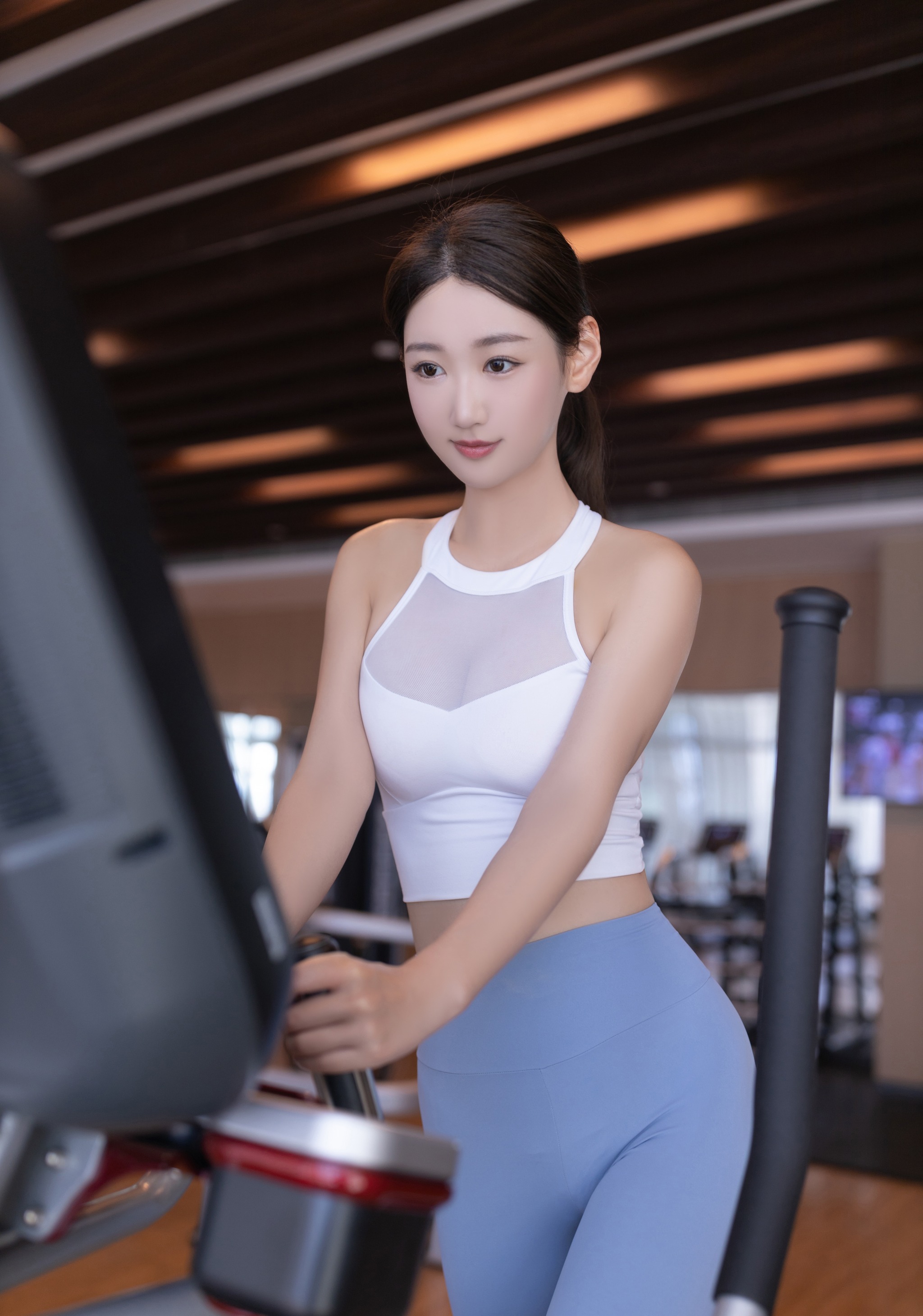 图片[1]-唐安琪 – NO.008 内购无水印 瑜伽裤丁字裤[90P]-XikXak